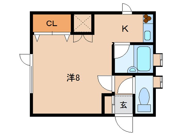 エクセルハイムの物件間取画像